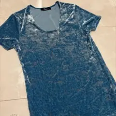 Edition ベロア Tシャツ ブルー 34 トゥモローランドのサムネイル