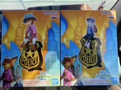 ズートピア2 モニタートップフィギュア ニック・ワイルド、ジュディ・ホップス