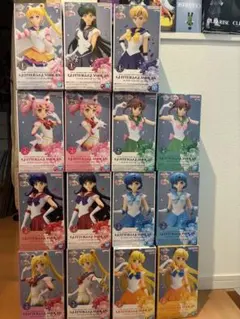 最終値引き！少女戦士　セーラームーン　フィギュア　15体セット　まとめ売り