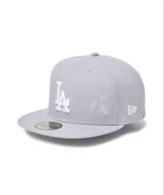 ロサンゼルス・ドジャース ベースボールキャップ グレー
