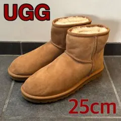 【新品】UGGアグクラシックミニⅡ/UK625cmチェスナット