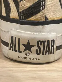 MADE IN USA コンバースオールスター ゼブラ柄 19cm
