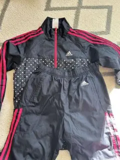 adidas ドット柄ジャージ サイズ150