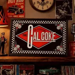 ロカビリー♪ CAL COKE カルコーク 限定！コレクター必見の額付き