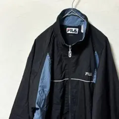 FILA ナイロンジャケット US古着 メンズS 大きめ 春