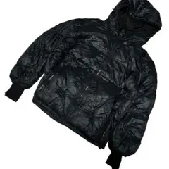 GU×UNDERCOVER コラボ パデットキルトブルゾン ブラック M