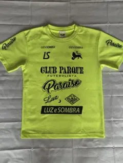 Luz e Sombra 蛍光イエロー Tシャツ　160