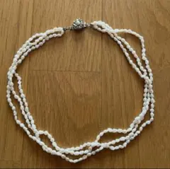 淡水パールの3連ネックレス　入学式などに