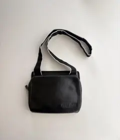 MIU MIU SS1999 Black Leather ShoulderBagのサムネイル