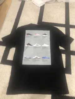 アディダスオリジナル スニーカー デザイン Tシャツ L