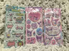 【新品】正規品　サンリオ クロミ　シナモン ウォーターシール 3パック