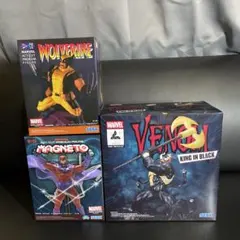 MARVEL フィギュアセット ウルヴァリン マグネット ヴェノム
