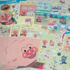 お値下げ【普通郵便】ガスト　アンパンマングッズ　永谷園　シール　まとめ売り