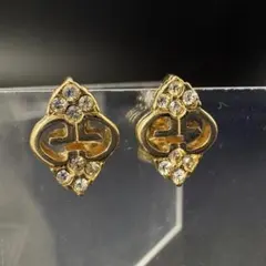 【美品】ジバンシー ヴィンテージ イヤリング ゴールド　133