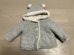 GAP 裏ボアくまさんカーディガン (ベビー) 60
