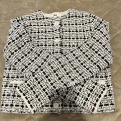 UNIQLO Mサイズ 長袖カーディガン チェック柄