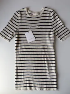 デミリー　コットンリブニット