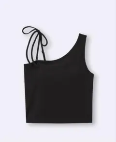 GU ブラフィールクロップドワンショルダータンクトップ XXL