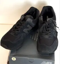 New Balance ML574 オールブラック （新品未使用）