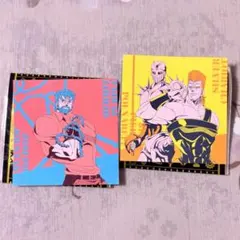 ジョジョ　スシローコラボ　ステッカー　ポルナレフ、ジョセフ2点セット