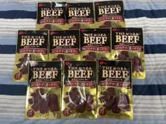 なとり THEおつまみBEEF 厚切ビーフジャーキー 10袋セットのサムネイル