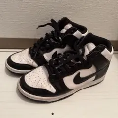 24センチ　Nike Dunk High ブラック&ホワイト　ナイキダンクパンダ