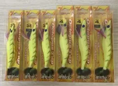 タコエギ オクトパスタップ 4号 3.5号 6個セット イエロー マルシン漁具のサムネイル