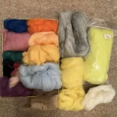 羊毛フェルト 多色セット