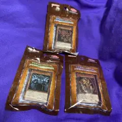 遊戯王 アクリルブロック 『オシリス』『オベリスク』『ラー』セット