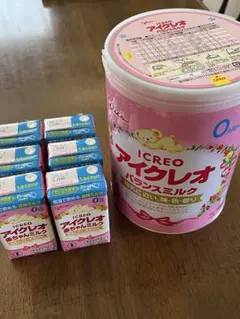 アイクレオ バランスミルク 800ｇ缶＆液体ミルクセット6本のサムネイル