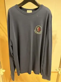 希少 KITH MONCLER コラボ ロングスリーブTシャツ 紺　サイズ不明のサムネイル