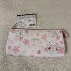 ポケモン 桜柄ペンケース/フラットペンポーチ
