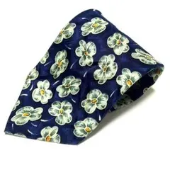 HUGO BOSS 花柄 ネクタイ イタリア製