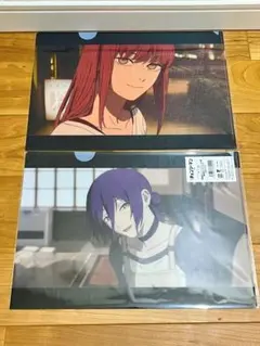 劇場版チェンソーマン レゼ篇場面写クリアファイル2枚セットAマキマレゼデンジ