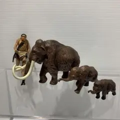 廃盤　アニア　マンモス親子　カプセルアニアマンモス子供　まとめ売り　フィギュア②