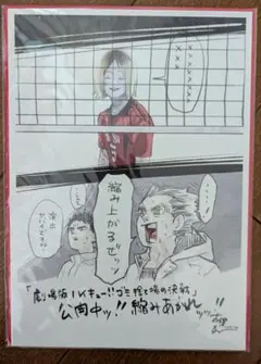 ハイキュー ごみ捨て場の決戦 映画 特典 イラストボード