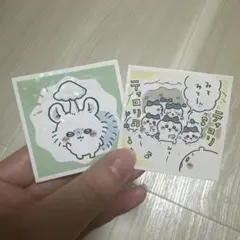 ちいかわステッカー2枚セット