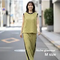 Riche glamour 　未使用　ノースリー オリーブグリーン　24A729のサムネイル