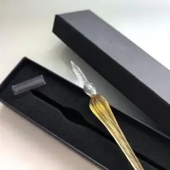 未使用 JINGLASS ガラスペン 日本製 ハンドメイド 箱付 ダイクロガラス 未使用 JINGLASS ガラスペン 日本製 ハンドメイド 箱付 ダイクロガラス