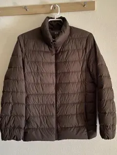 m*i様 UNIQLO 茶　ウルトラライトダウンジャケット レディース　XL 収
