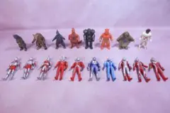 ウルトラマン　ウルトラ怪獣　ミニソフビ　18体セット