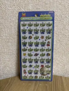 ボンボンドロップシール　ディズニー　エイリアン　ミニ　正規品