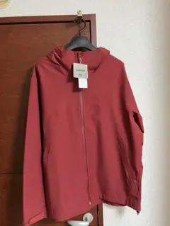 UNIQLO ブロックテックパーカー　レッド　XL