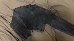 adidas ダメージ入りデザインスウェット