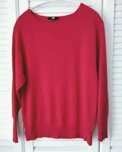 ユニクロ　ウール薄手セーター　レディース