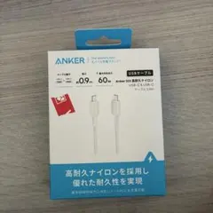 Anker 322 USB-C & USB-Cケーブル 0.9m 60W