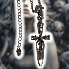 ソード クロス ネックレス punk ロック サブカル 平成ギャル マクブリング