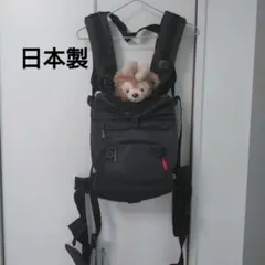 【日本製】angelcare 抱っこ紐 ブラックのサムネイル