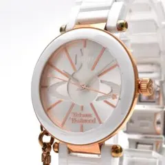 美品 稼働品 Vivienne Westwood ヴィヴィアン レディース 白のサムネイル