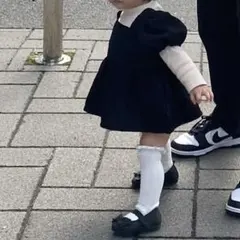 ベビー プティマイン 80 ジャガードドッキングトップス